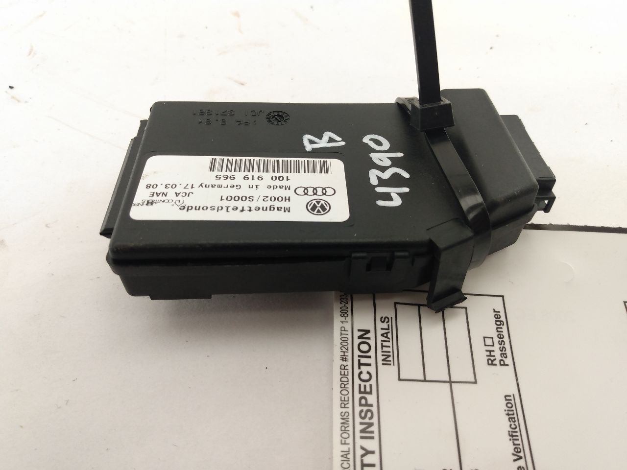 Volkswagen Eos Magnetic Field Probe GPS Module