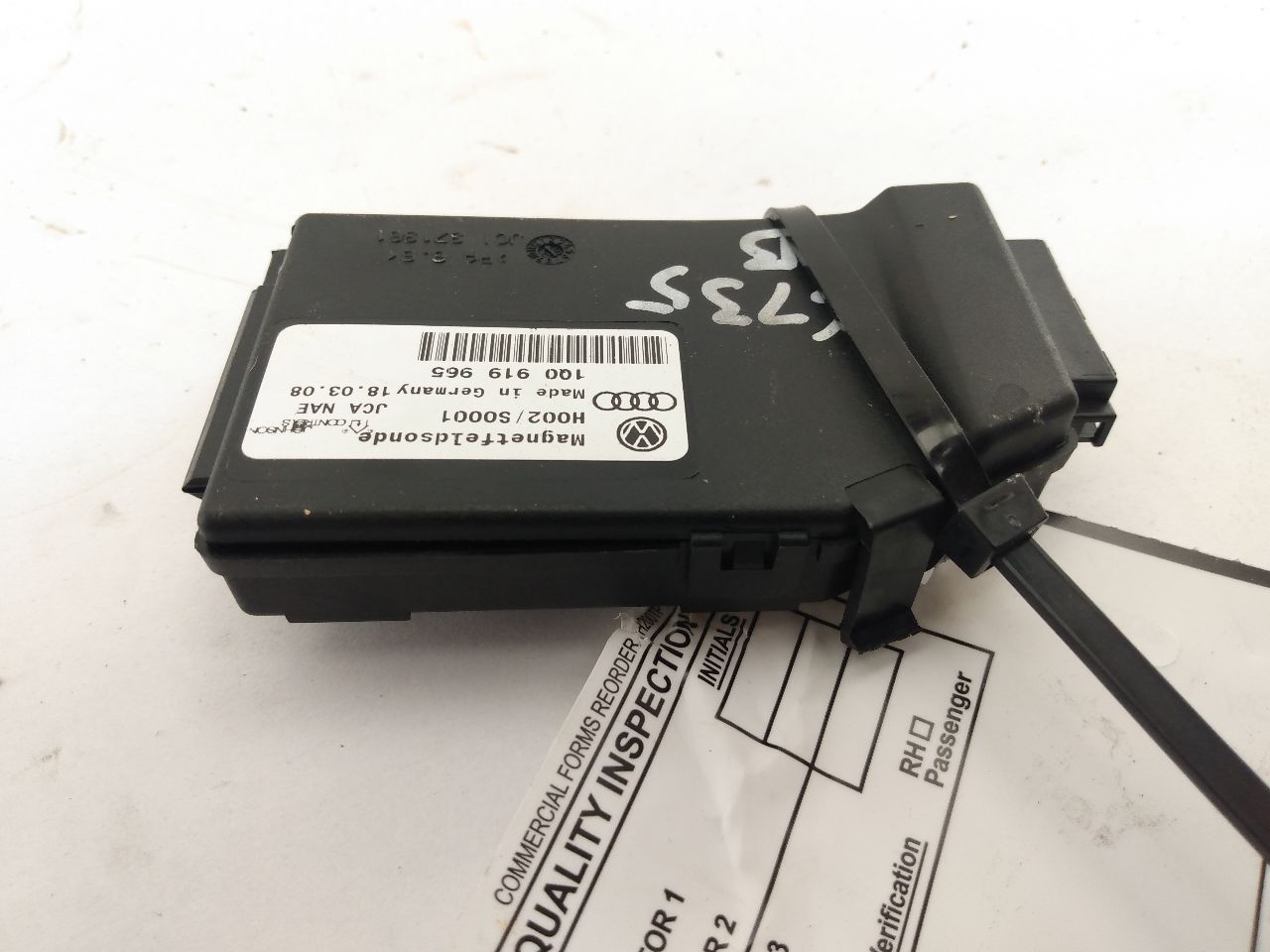 Volkswagen Eos Magnetic Field Probe GPS Module