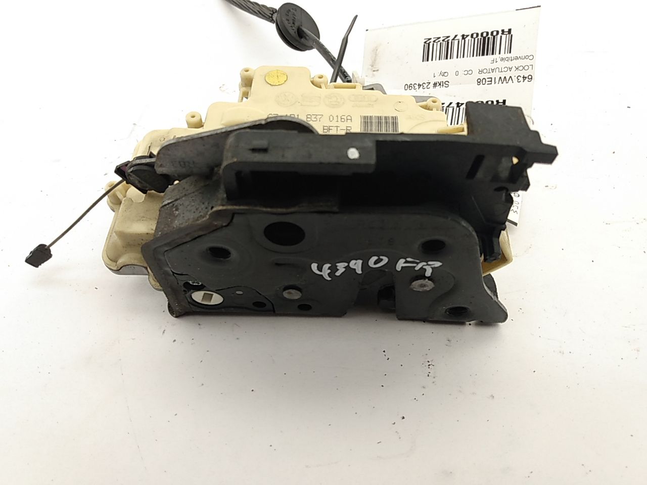 Volkswagen Eos Front Right Lock Actuator