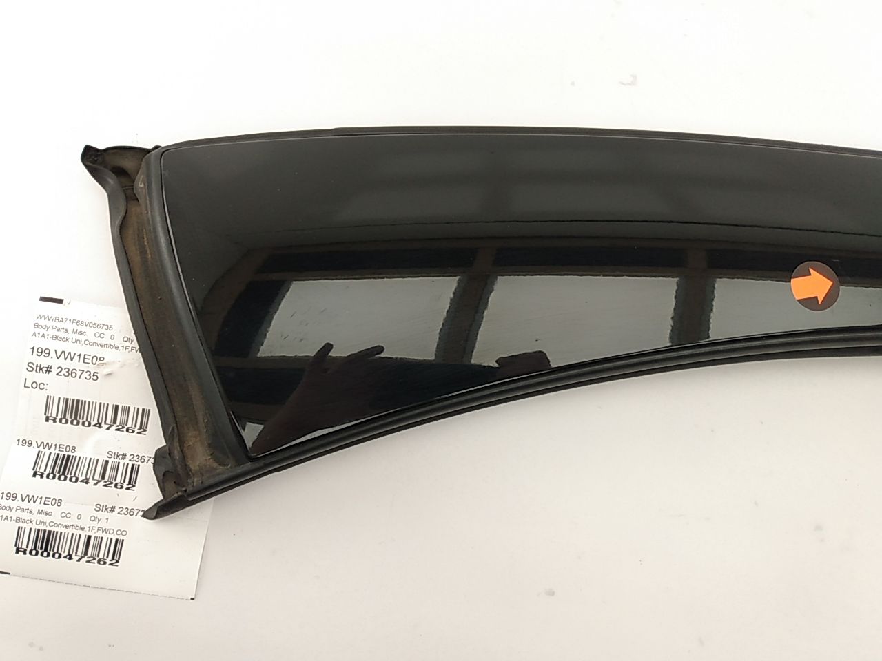 Volkswagen Eos Right Side Roof Panel - 0