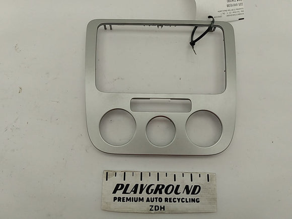Volkswagen Eos Radio Bezel Trim
