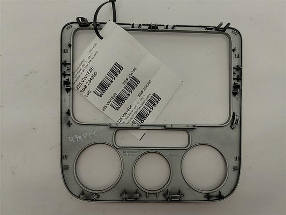 Volkswagen Eos Radio Bezel Trim