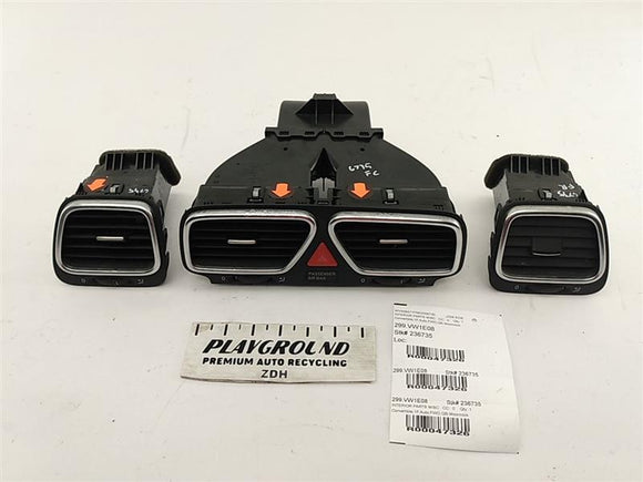 Volkswagen Eos Dash Air Vent Set