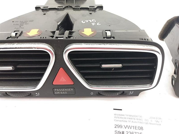 Volkswagen Eos Dash Air Vent Set
