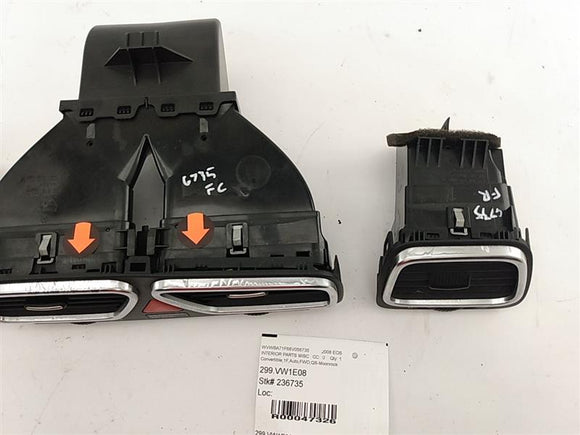 Volkswagen Eos Dash Air Vent Set