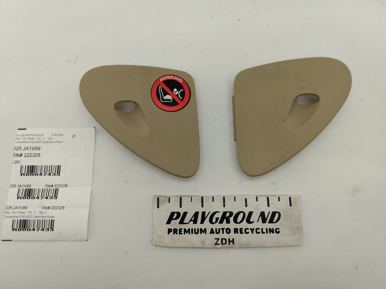 Jaguar XK8 Pair Of Dashboard End Trim