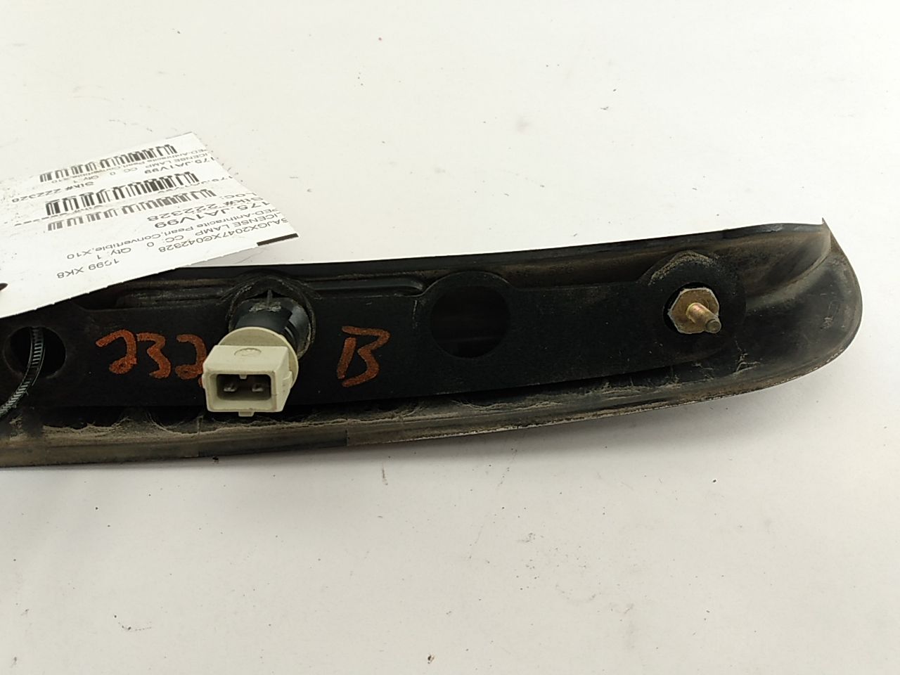 Jaguar XK8 License Light Trim Panel