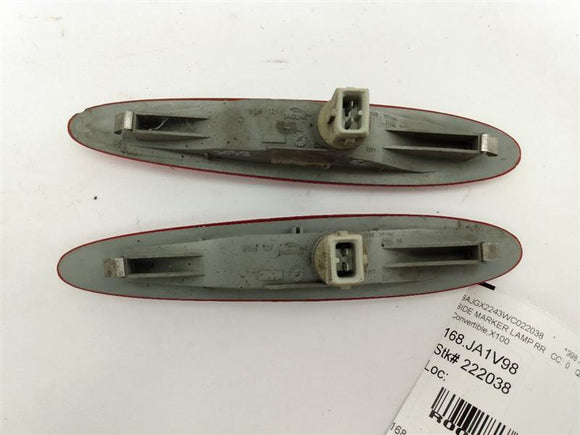 Jaguar XK8 Rear Bumper Side Marker Lamp Set