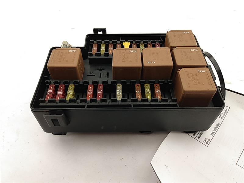 Jaguar XK8 Rear Right Interior Fuse Box