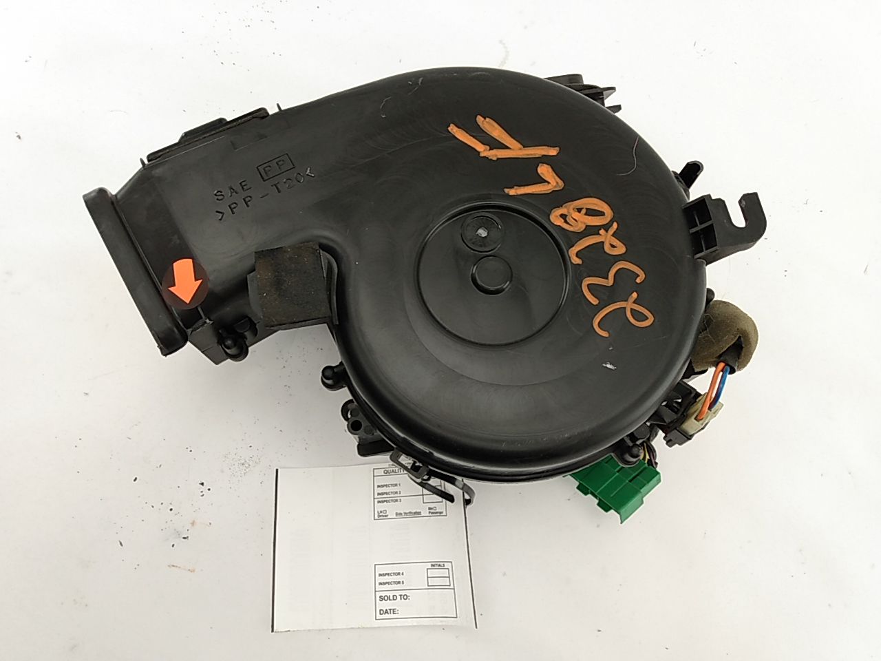 Jaguar XK8 Front Left Blower Motor Assembly