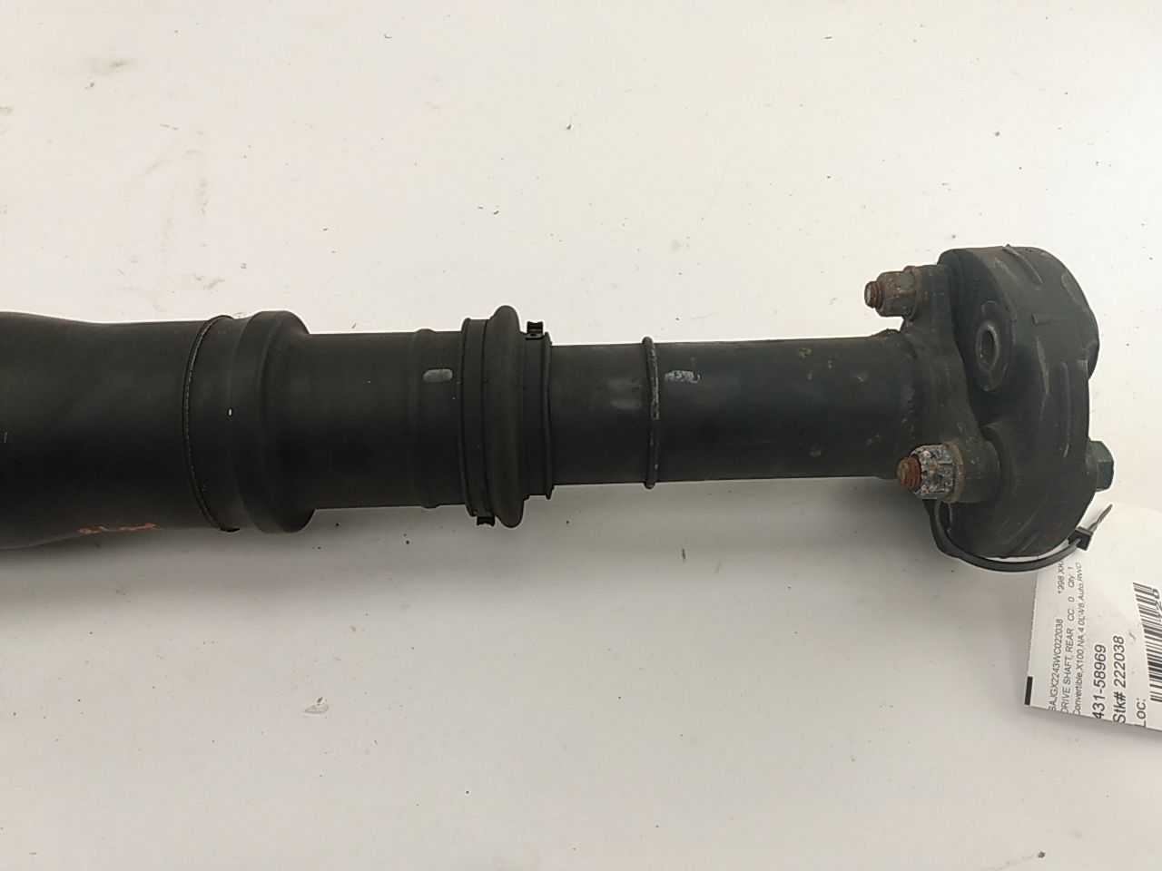 Jaguar XK8 Rear Drive Shaft