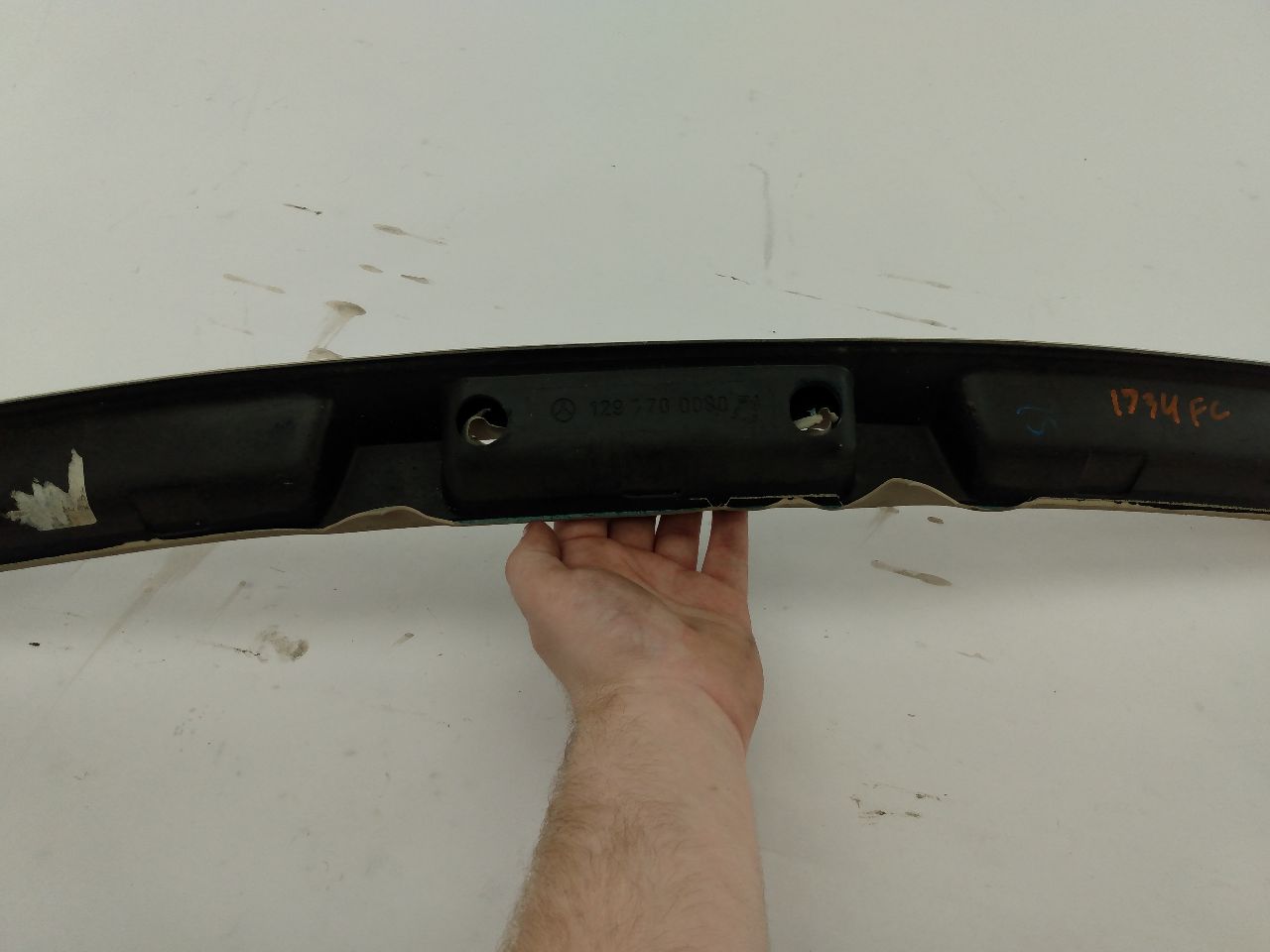 Mercedes SL320 Convertible Top Front Headliner Trim