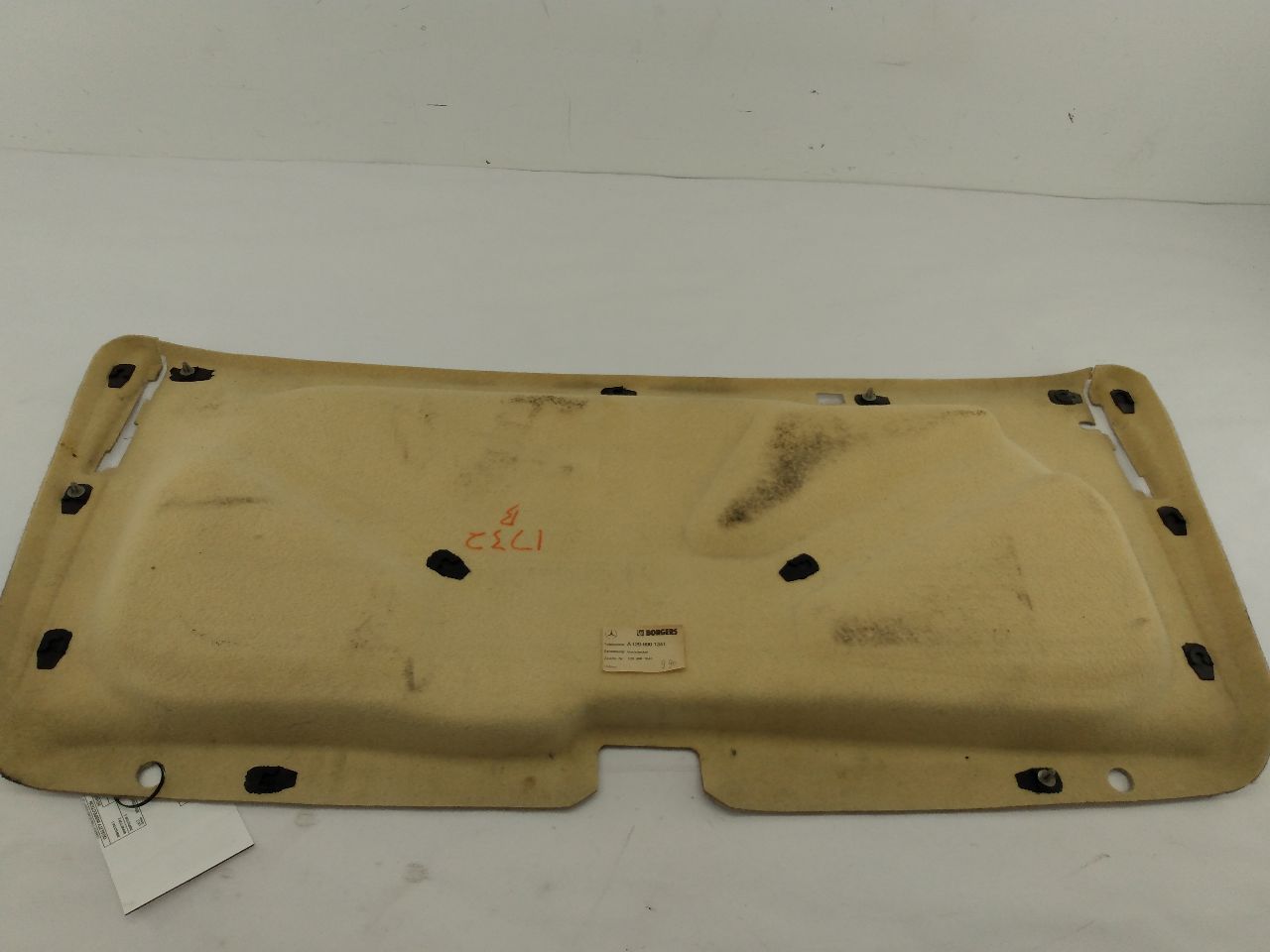 Mercedes SL320 Trunk Lid Trim Panel