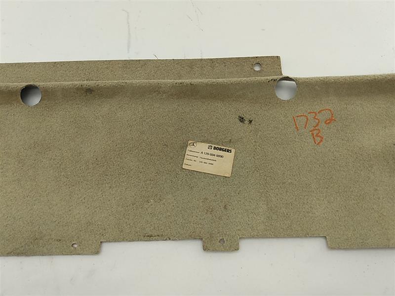 Mercedes SL320 Trunk Lining Rear Trim Panel