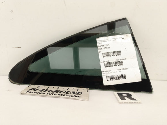 Chrysler Crossfire Rear Right Quarter Glass