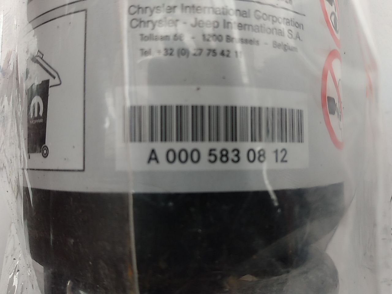 Chrysler Crossfire Tire Sealant