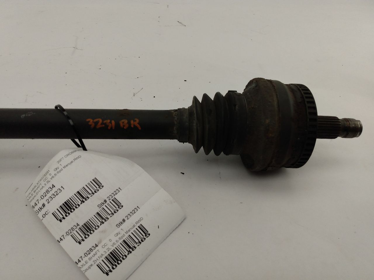 Chrysler Crossfire Rear Right Axle Shaft