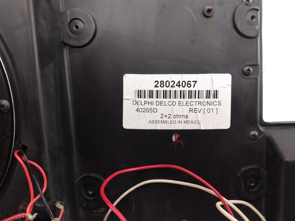 Hummer H3 Rear Left Subwoofer