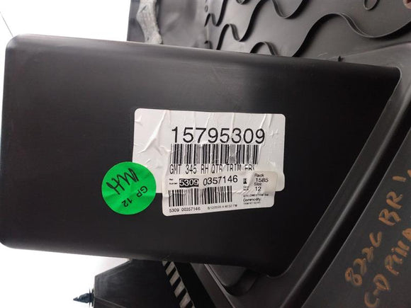 Hummer H3 Right Lower Quarter Panel Trim Panel