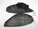 Hummer H3 Pair Of Front Left And Right Dash End Trim Pieces-6