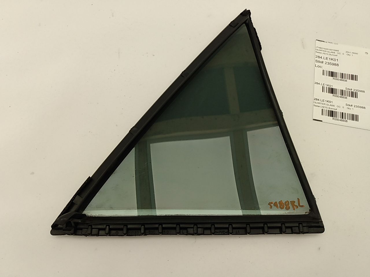 Lexus IS300 Rear Left Quarter Glass