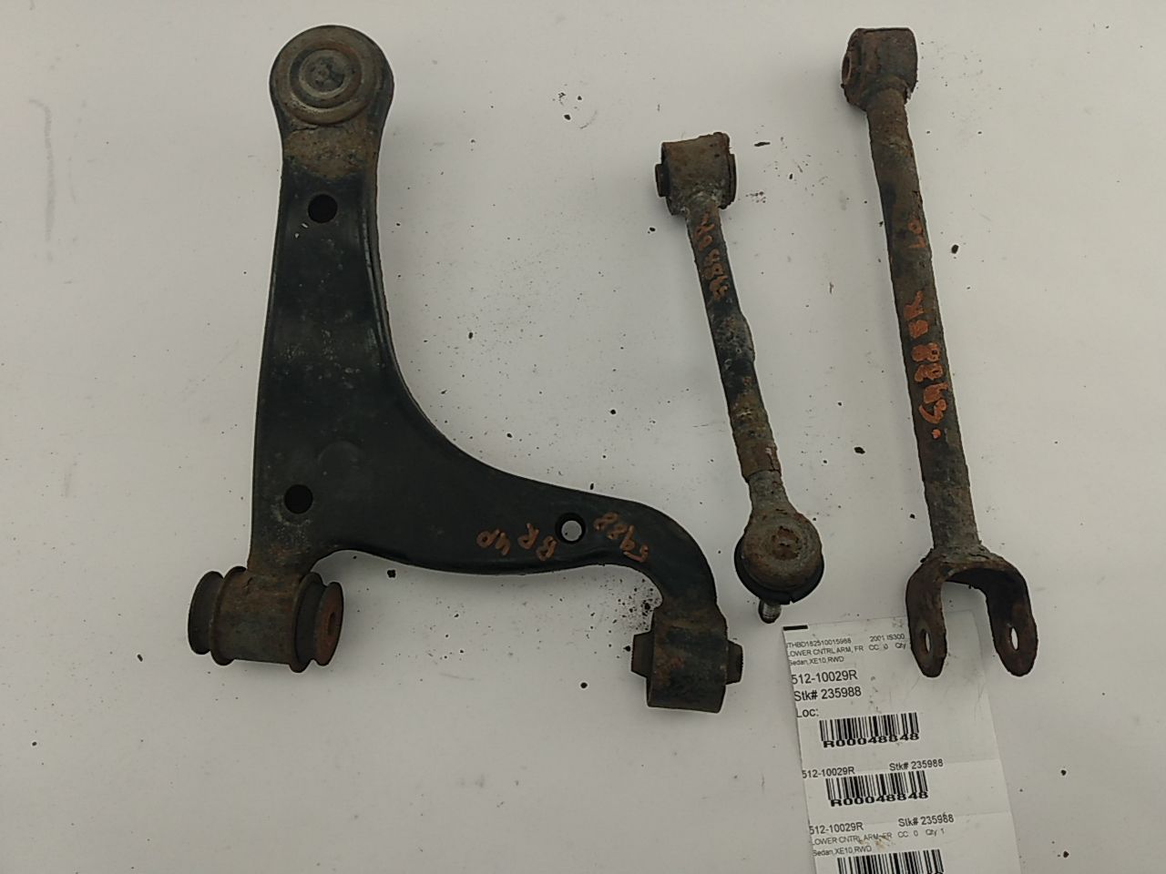 Lexus IS300 Rear Right Control Arm Set