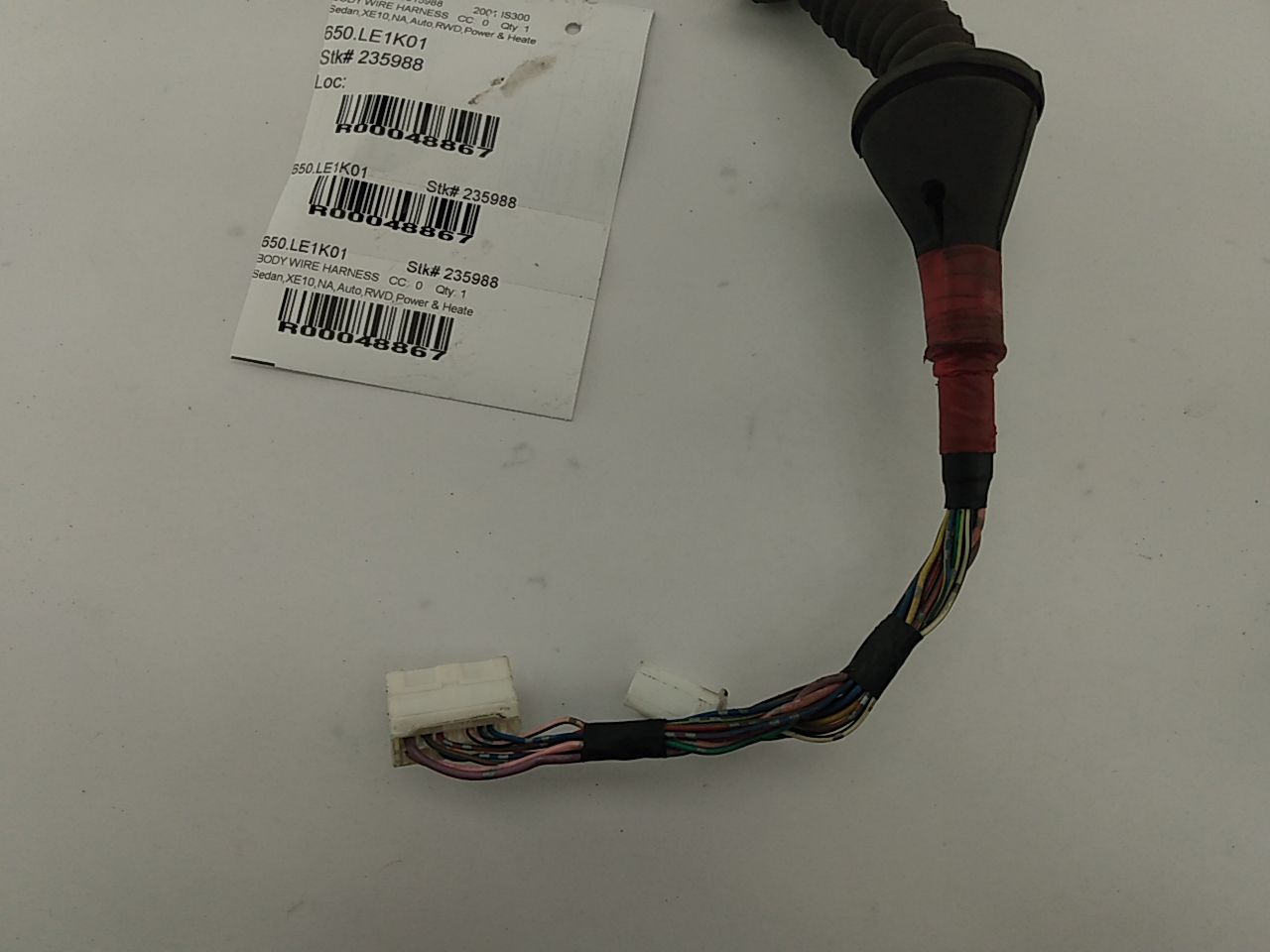 Lexus IS300 Front Left Door Harness - 0