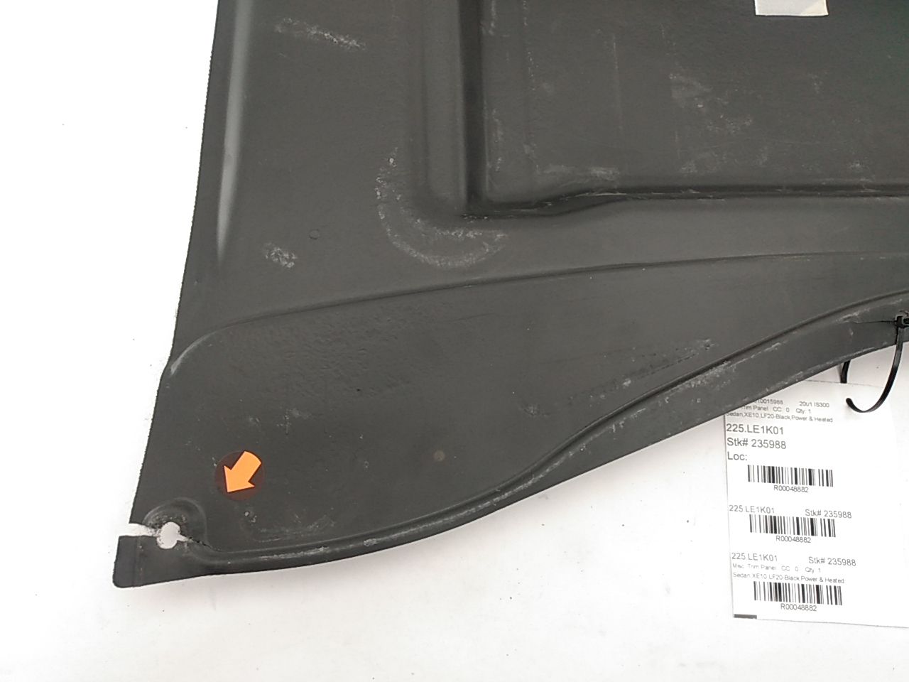 Lexus IS300 Rear Trunk Liner Trim - 0