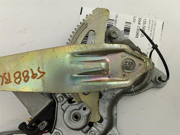 Lexus IS300 Rear Left Window Regulator