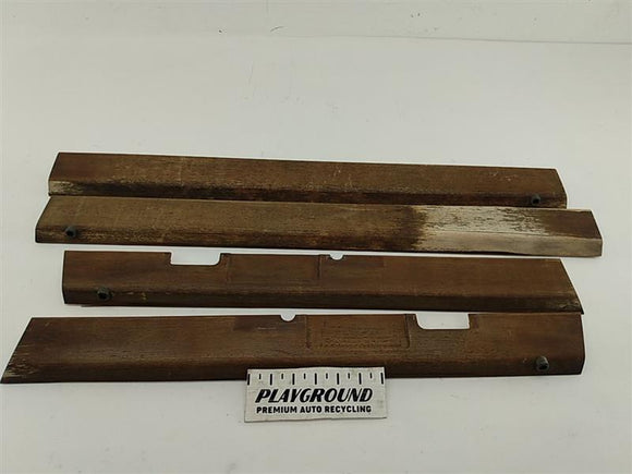 Land Rover Range Rover Set Of Four Interior Wood Trim Panels