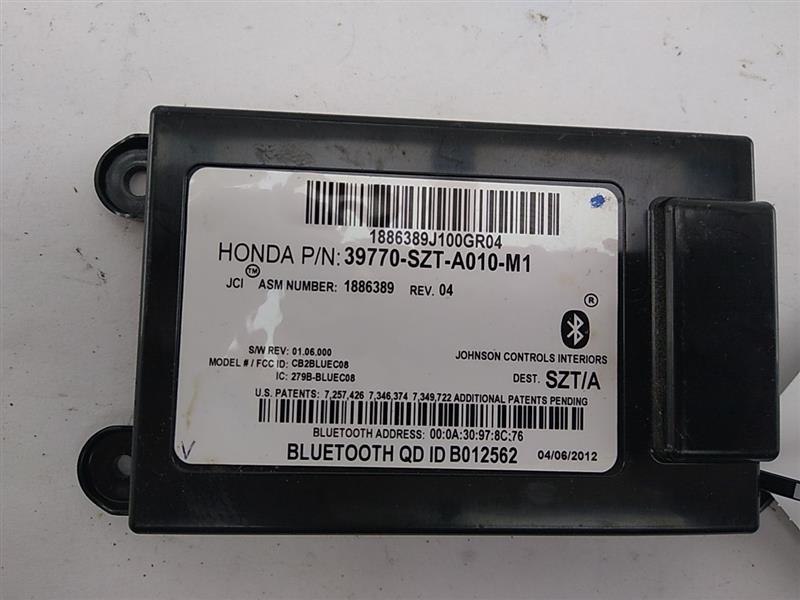 Honda CR-Z Bluetooth Control Unit Module - 0