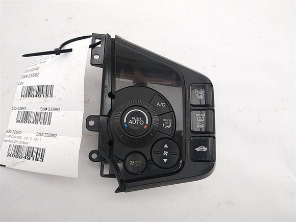 Honda CR-Z Left Front Climate Control Panel
