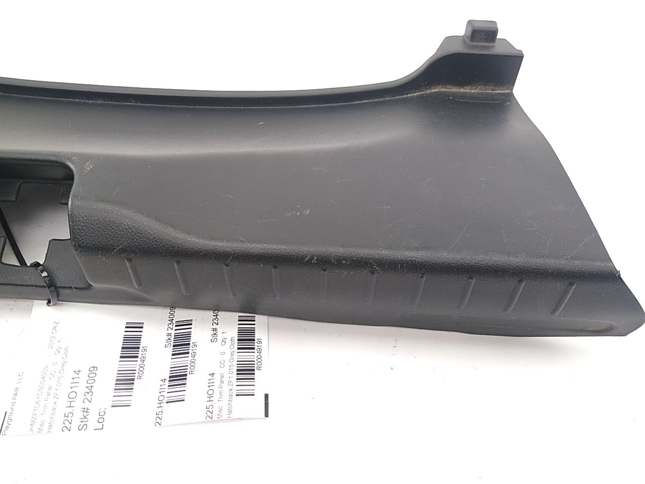 Honda CR-Z Trunk Sill Trim