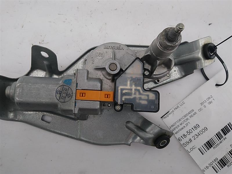 Honda CR-Z Rear Windshield Wiper Motor - 0