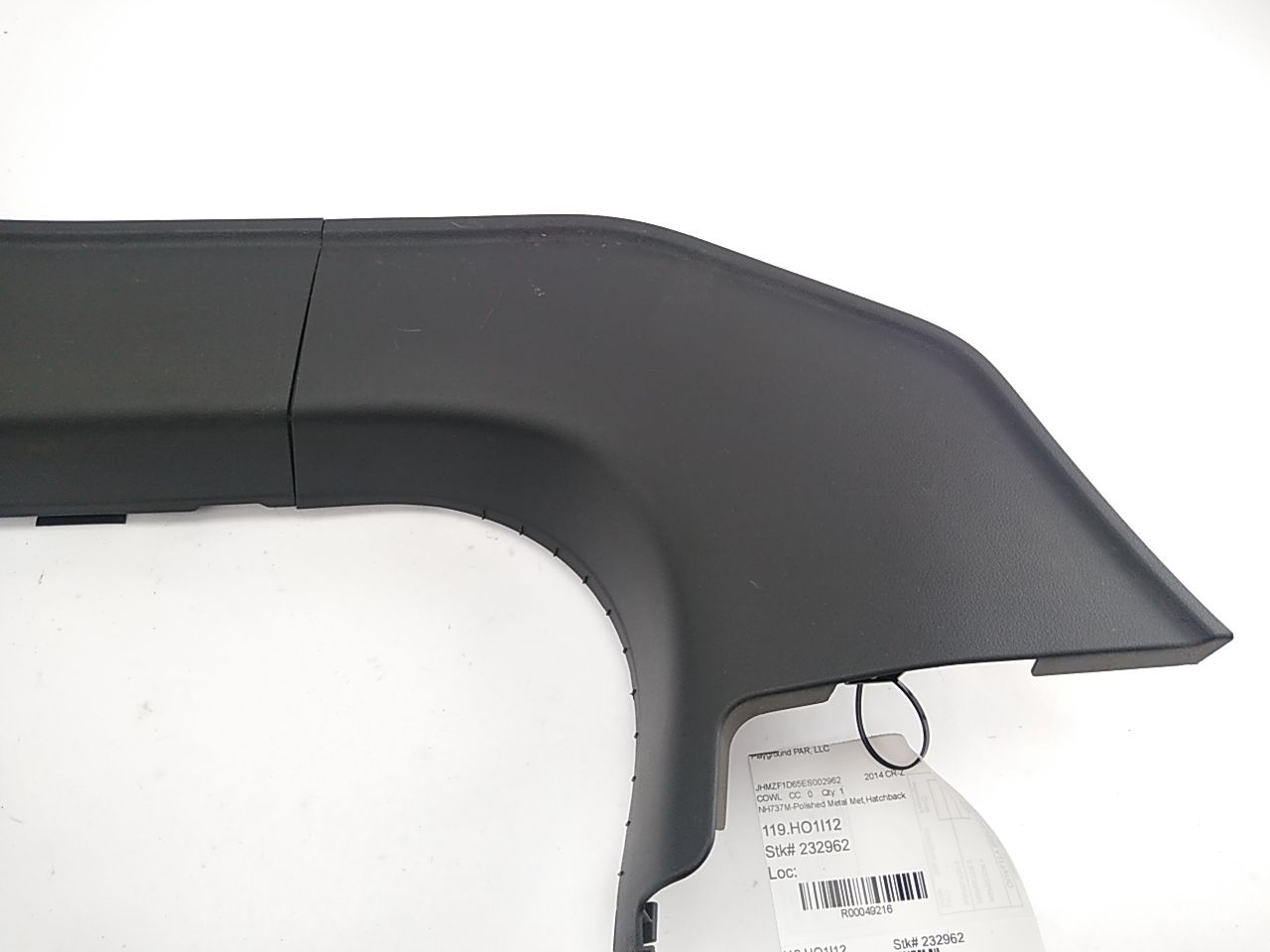 Honda CR-Z Front Right Cowl Trim