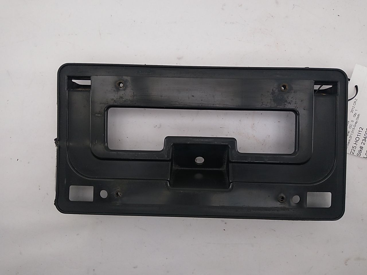 Honda CR-Z Front License Plate Bracket - 0