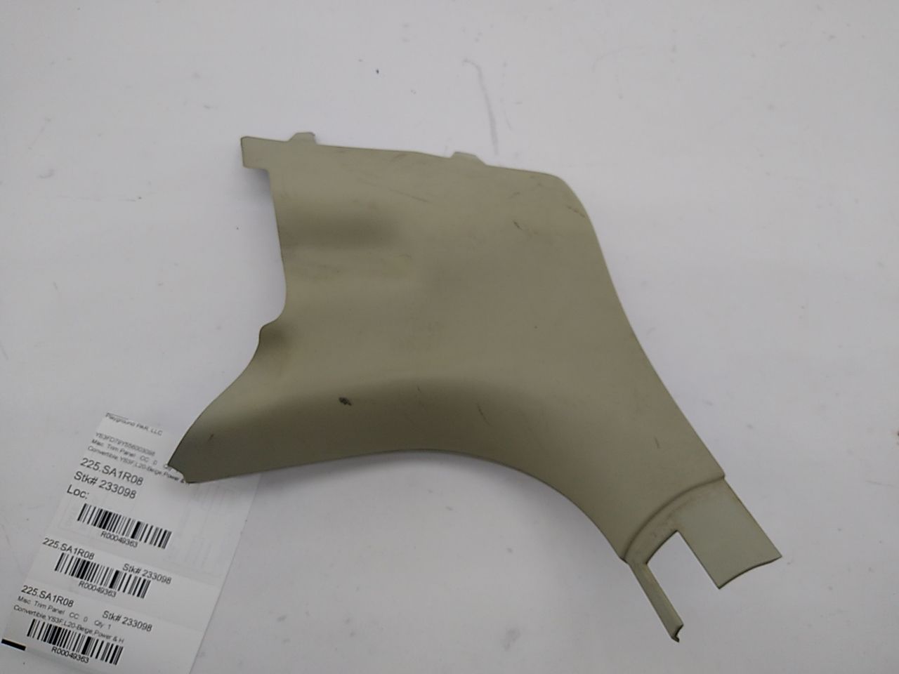 Saab 9-3 Front Left Kick Panel Trim