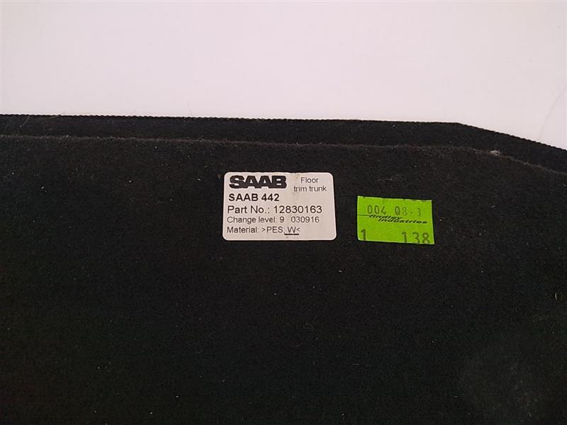 Saab 9-3 Trunk Floor Carpet