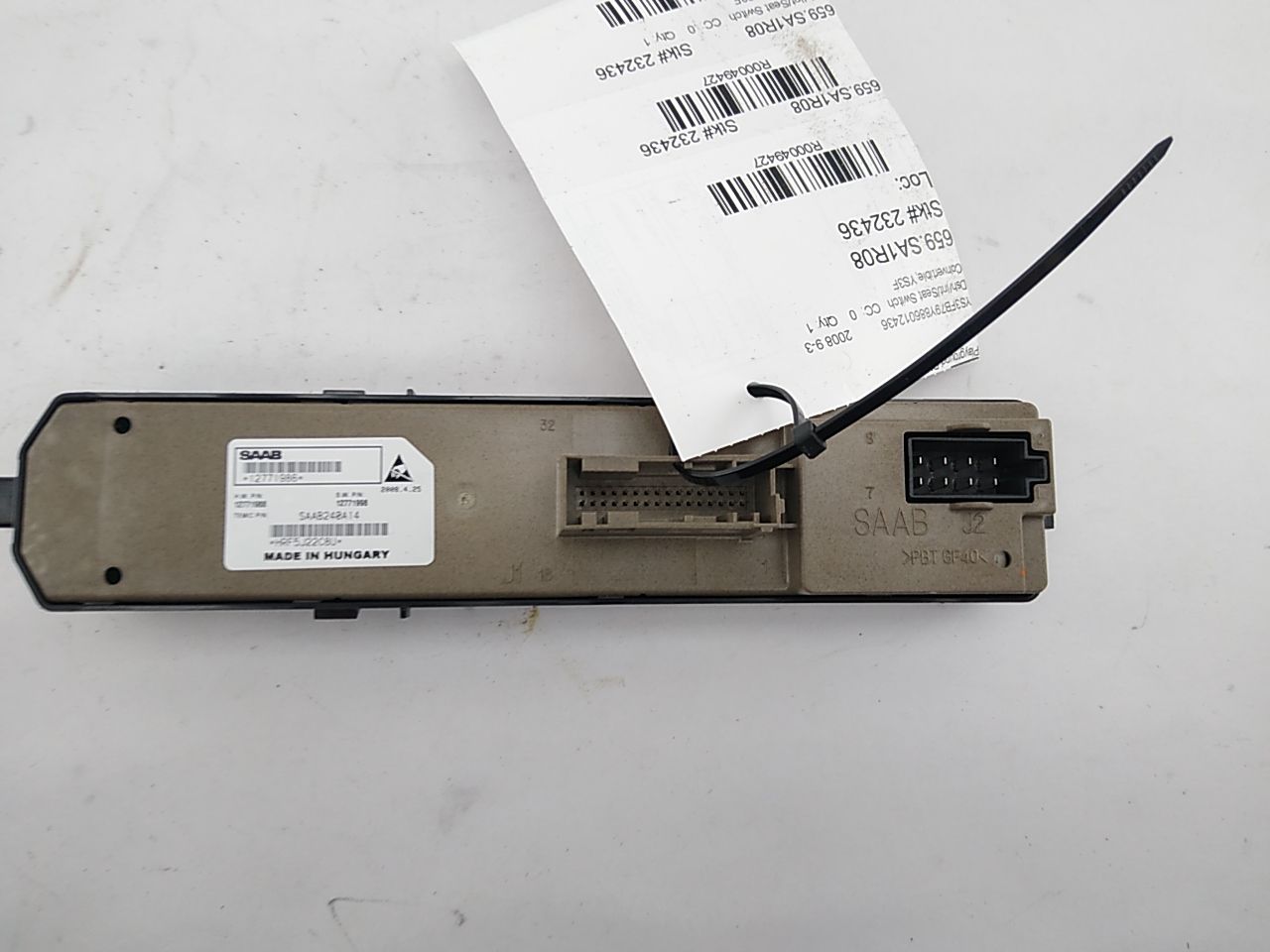 Saab 9-3 Rear Right Door Window Switch