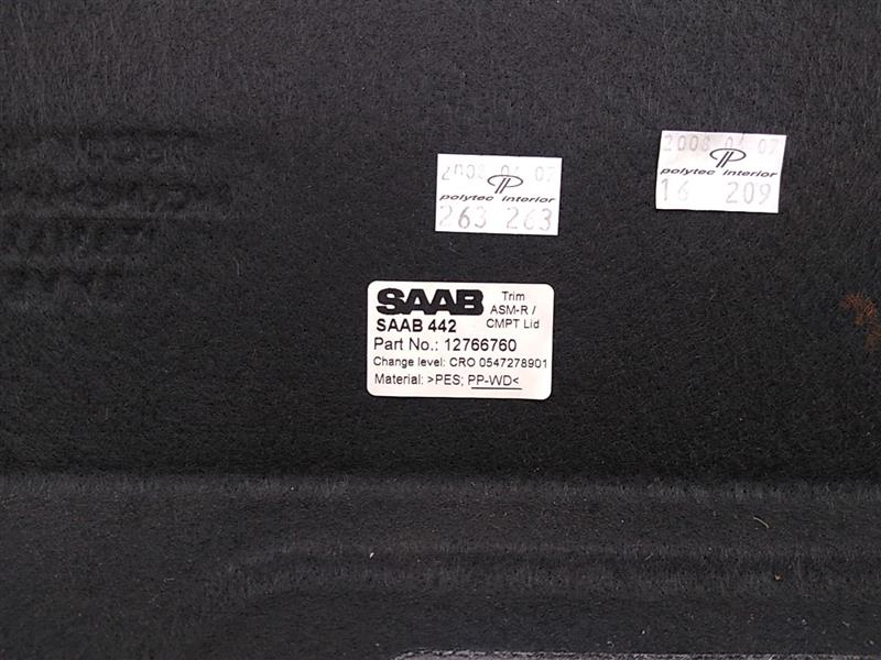 Saab 9-3 Interior Rear Deck Lid Liner Trim