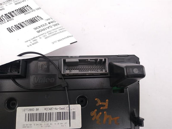 Saab 9-3 Air Conditioning Switch Panel