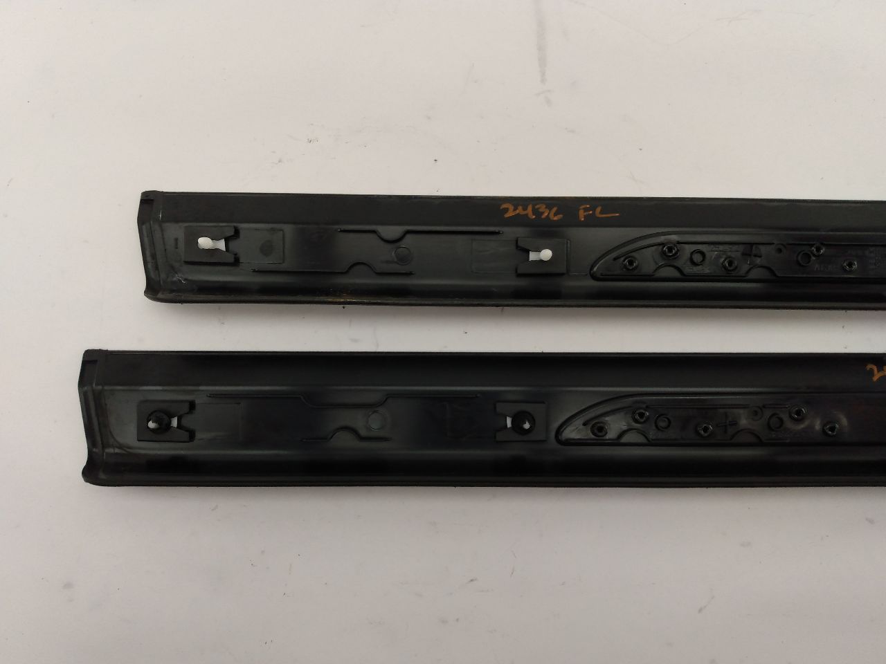 Saab 9-3 Pair Of Front Interior Door Sill Trim Pieces