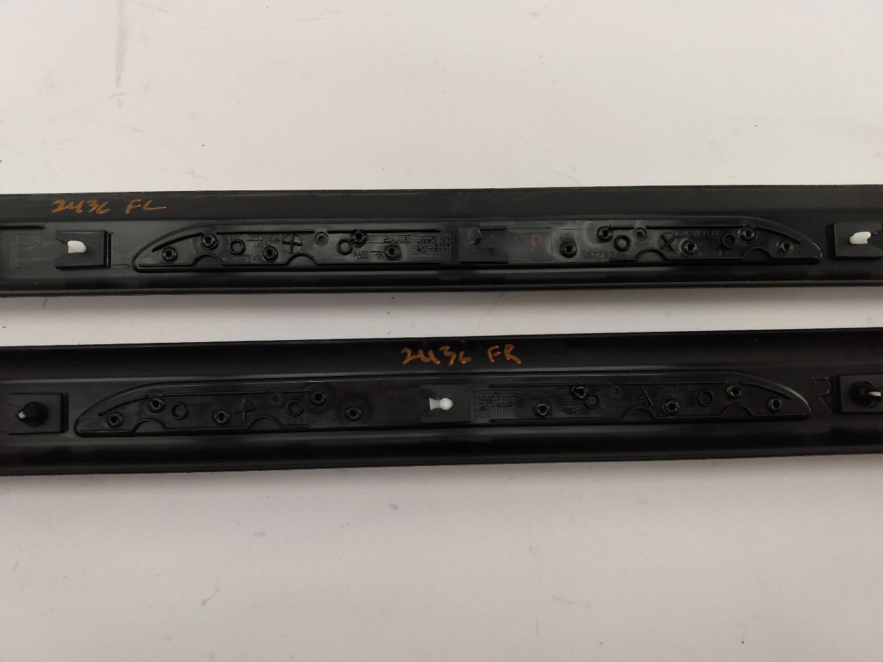 Saab 9-3 Pair Of Front Interior Door Sill Trim Pieces