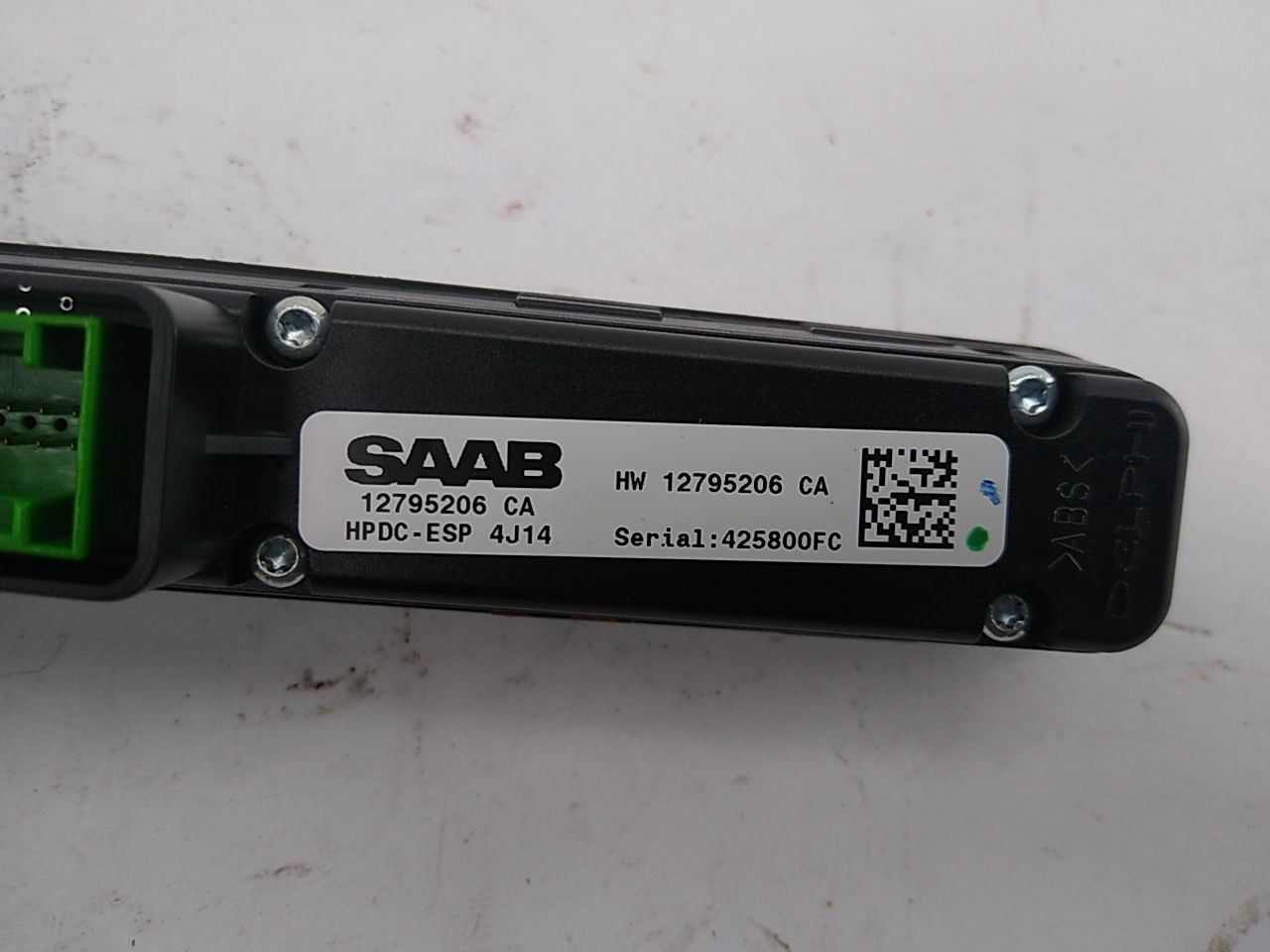 Saab 9-3 Roof Control Switch Panel