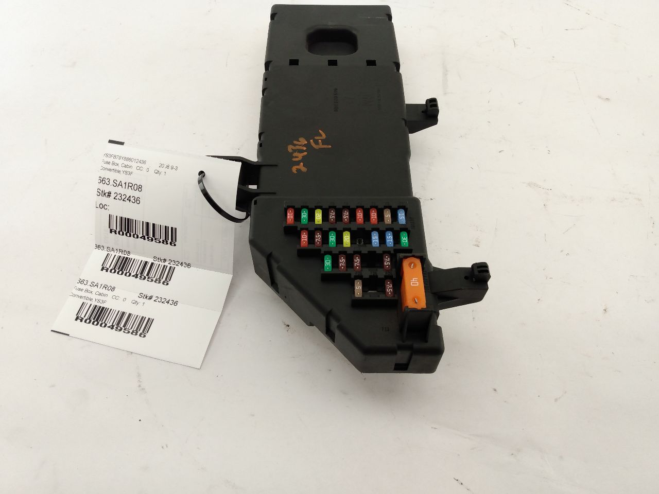 Saab 9-3 Front Left Cabin Fuse Box