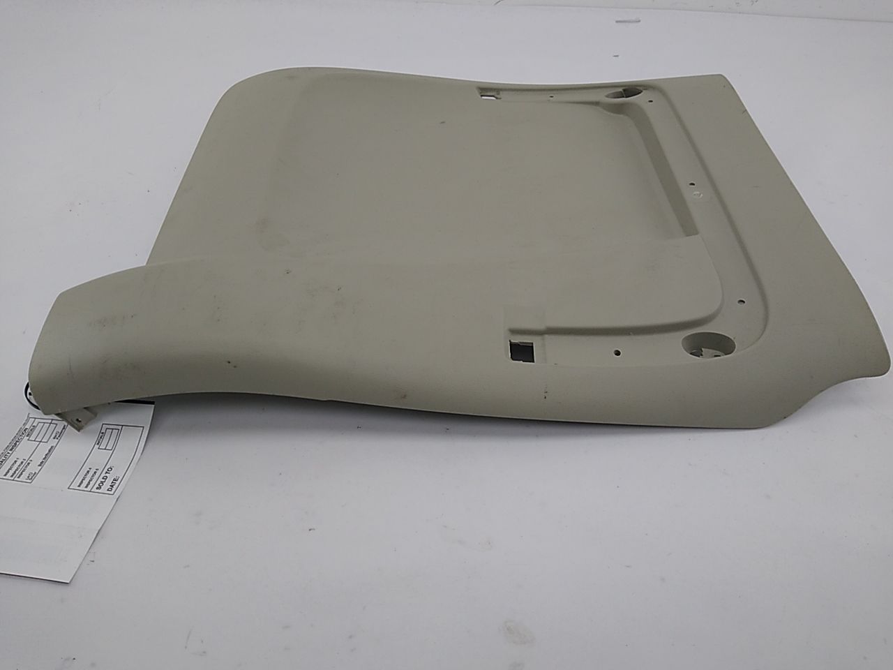 Saab 9-3 Front Left Seat Back Trim Piece