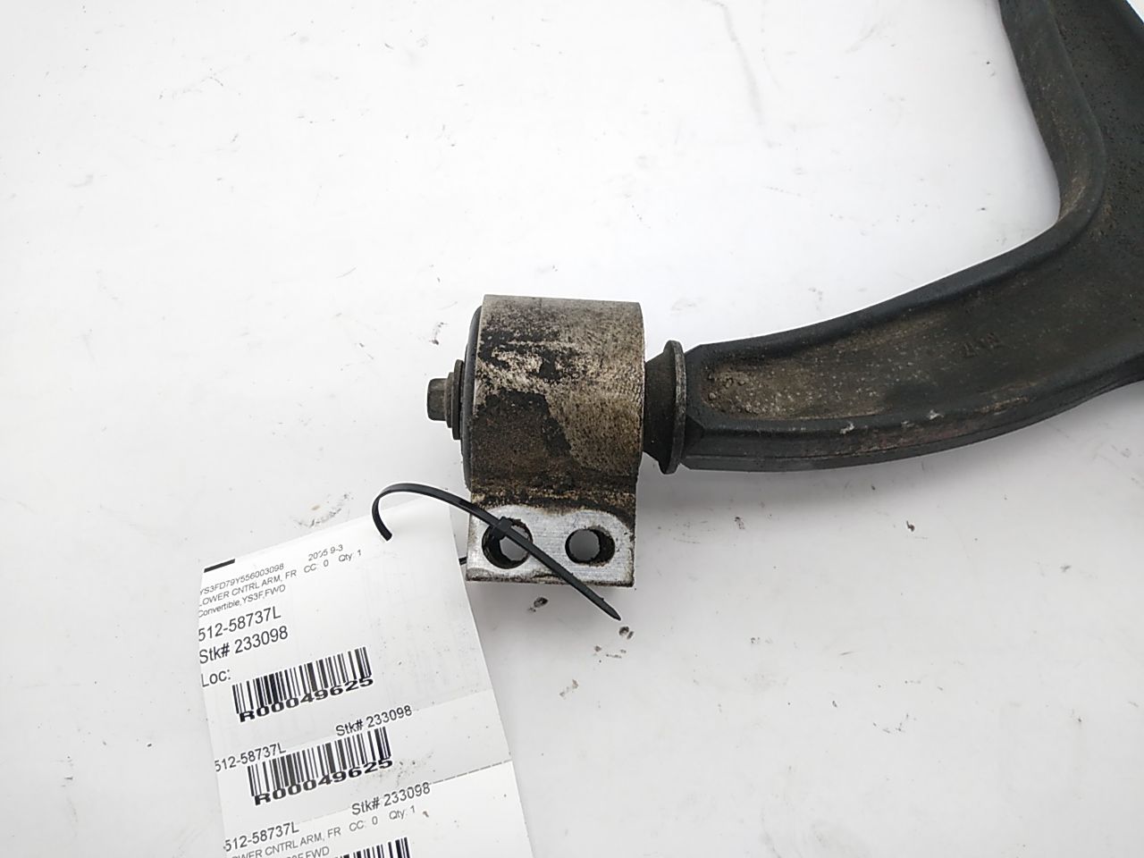 Saab 9-3 Front Left Lower Control Arm