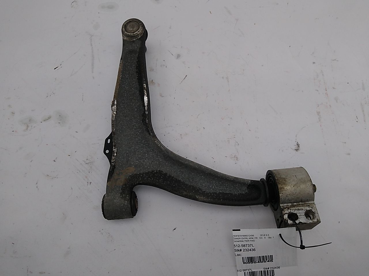 Saab 9-3 Front Left Lower Control Arm