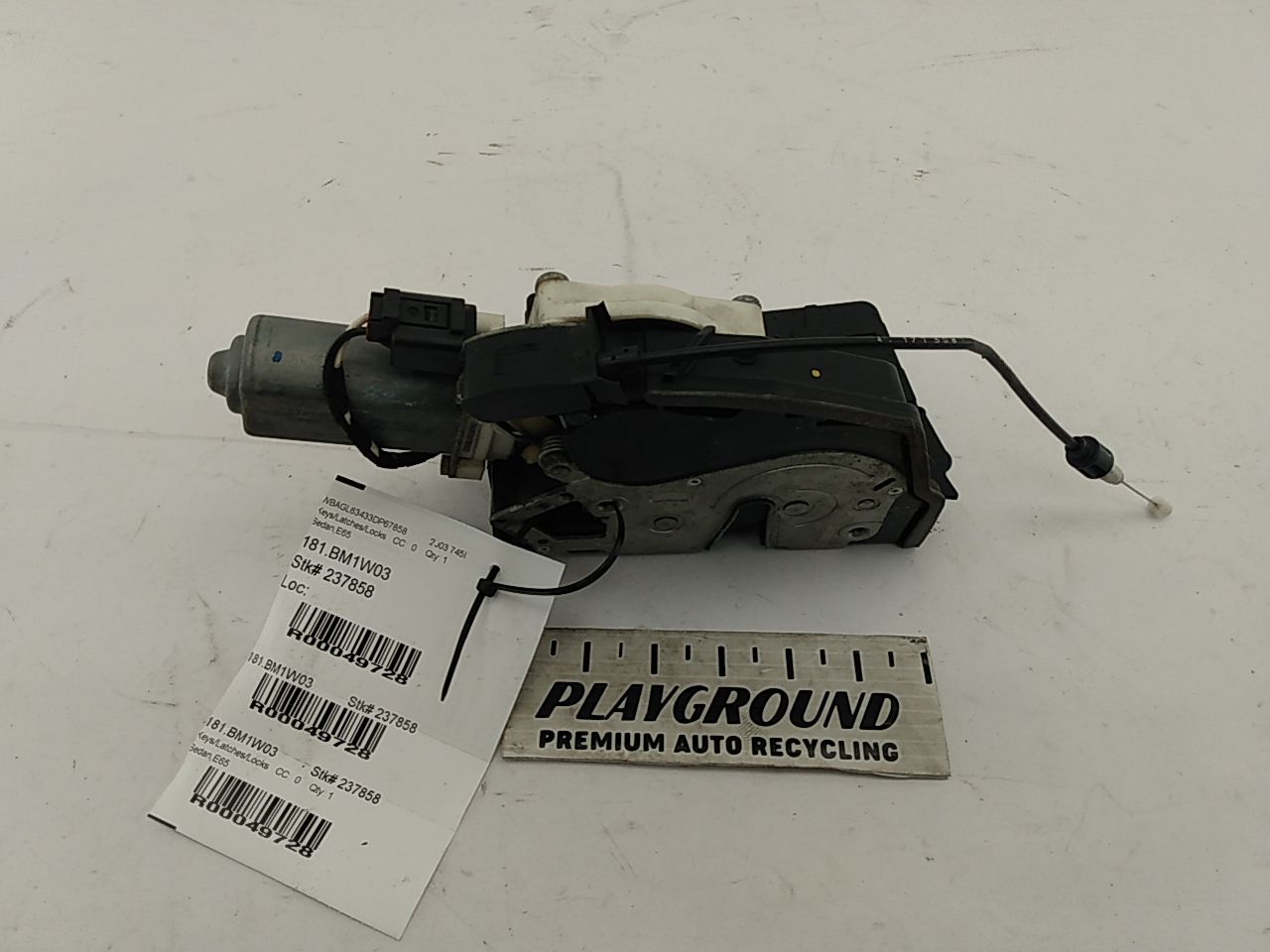 BMW 745I Rear Left Door Latch