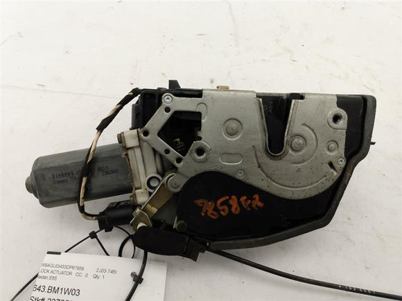 BMW 745I Front Right Door Lock Actuator